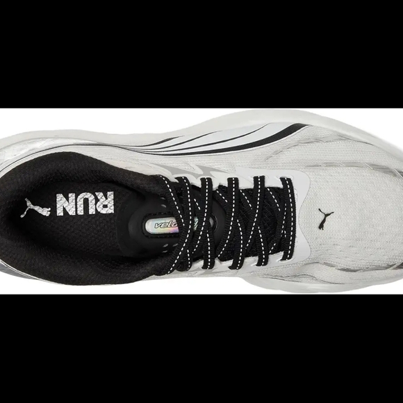 Puma Velocity NITRO 4 White/Black/silver SN 311141-02 Womes Running Shoe Size 7 - Picture 10 of 14